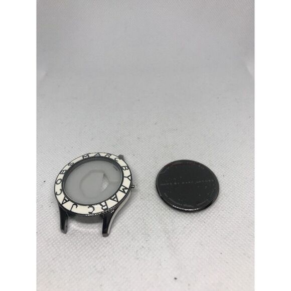 Marc by Marc Jacobs Jewelry - Marc By Marc Jacobs White And Silver Watch Face 40mm - A135